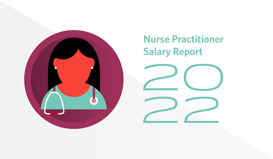 Illustration title page 2022 Medscape NP survey report