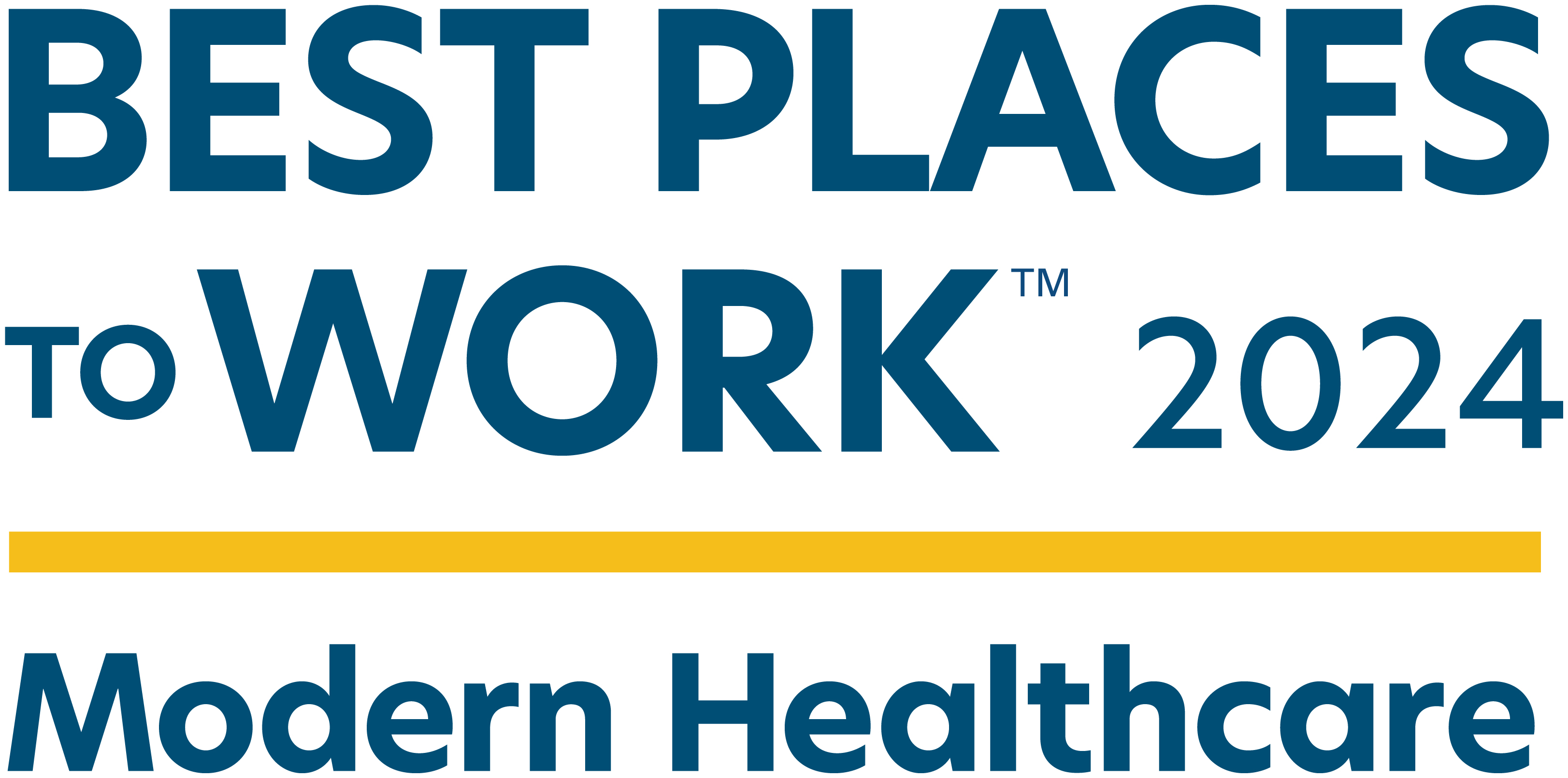 Modern Healthcare Best Places to Work award